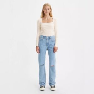NWT Levi’s Low Pro Jeans in Sweet Stonewash